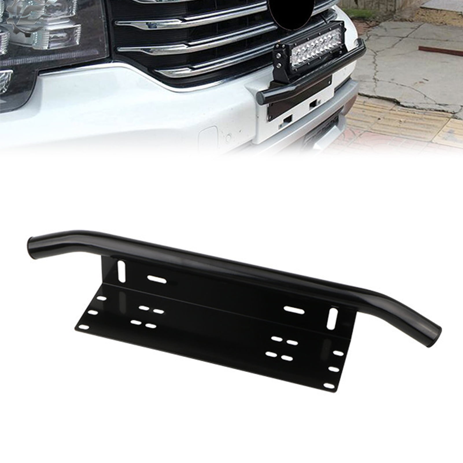Front License Plate Bracket, High Strength Spot Light Bracket For Autos