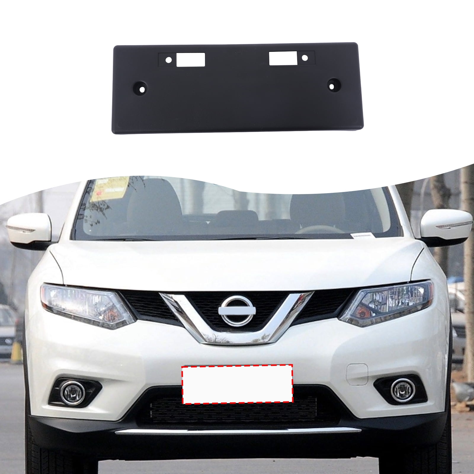 Nissan Rogue Front License Plate Bracketnull