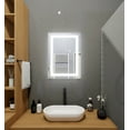 thumbnail image 1 of Front-Lighted 20x28 Rectangle LED Mirror, 1 of 4