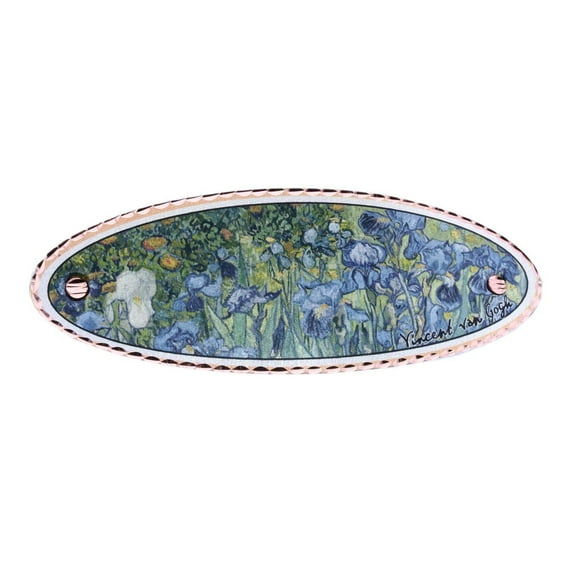 Front Line Jewelry Irises Flower Hair Clips, Multicolor, 1 ct