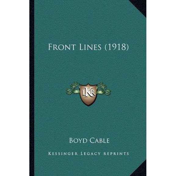 Front Lines (1918) (Paperback)