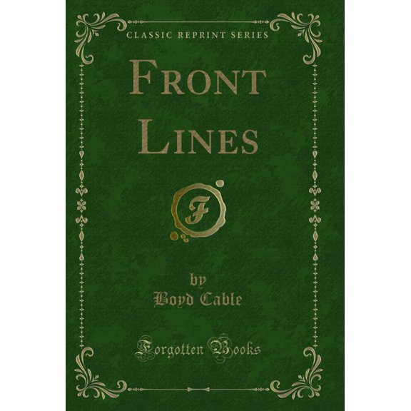 Front Lines (Classic Reprint)