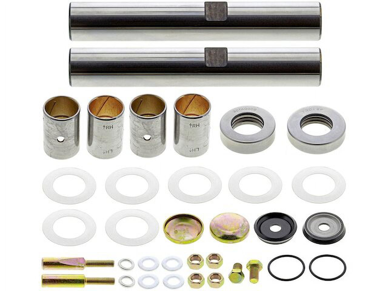 Front Link Pin Repair Kit - Compatible with 1999 - 2018 Isuzu NPR-HD 2000 2001 2002 2003 2004 2005 2006 2007 2008 2009 2010 2011 2012 2013 2014 2015 2016 2017