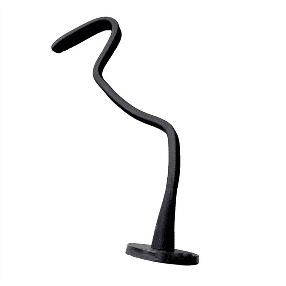 Front Load Washer Door Prop,Flexible and Dryer Support Keep Open to Dry - Black