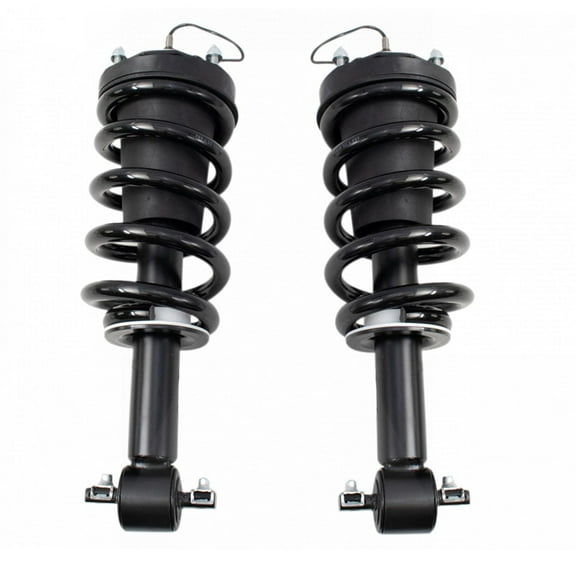 Front Loaded Shock Strut Spring Assembly Pair 2pc for Suburban Tahoe Yukon Z95 SCA33131 Fits select: 2015-2018 CHEVROLET SILVERADO, 2015-2018 GMC SIERRA