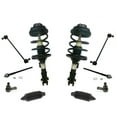 thumbnail image 1 of Front Loaded Spring Strut Tie Rods Sway 01-05 Fits Dodge Status 2 Door Coupe 8pc, 1 of 6