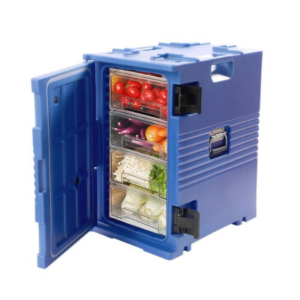 Front Loading Food Warmer Insulated Food Pan Carrier 82 Qt Hot Box for
