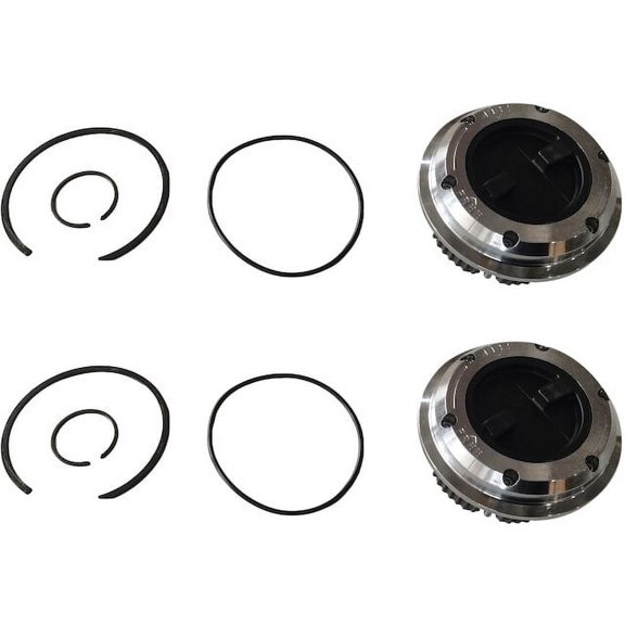 Front Locking Hub Kit - Compatible with 1990 - 1993 Dodge D350 1991 1992