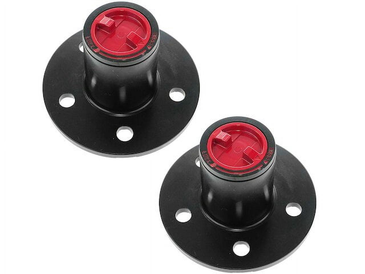 Front Locking Hub Set 2 Piece Set - Compatible with 1983 - 1990 Ford ...