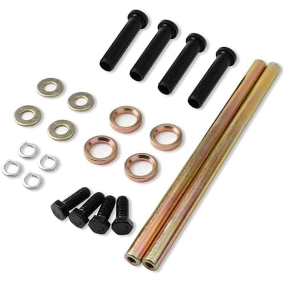 Front Lower A-Arm Bushing Shaft Kit for Polaris Sportsman 400-800, Trail Blazer, Xplorer, Scrambler.
