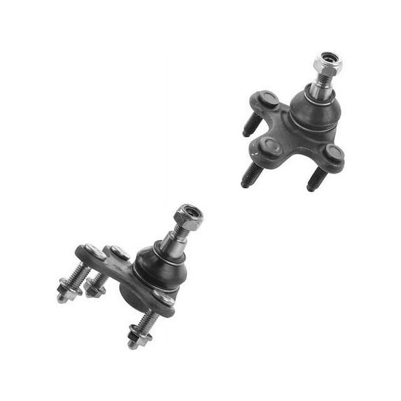 Front Lower Ball Joint Set 2 Piece - Compatible with 2005 - 2018 Volkswagen Jetta 2006 2007 2008 2009 2010 2011 2012 2013 2014 2015 2016 2017