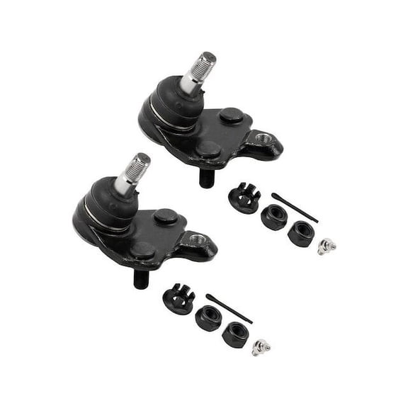 Front Lower Ball Joint Set - Compatible with 2003 - 2010 Pontiac Vibe 1.8L 4-Cylinder 2004 2005 2006 2007 2008 2009