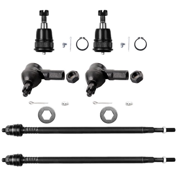 Front Lower Ball Joints Steering Tie Rod End For 2002-2006 Honda CR-V