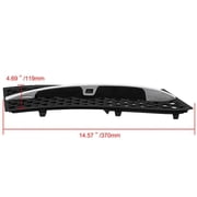 Front Lower Bumper Grille With Strips Kit For BMW 5 F10 F11 2010-13 51117200699