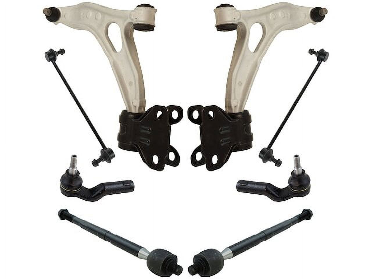 Front Lower Control Arm Ball Joint and Sway Bar Link Tie Rod Kit 8