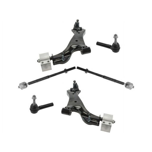 Front Lower Control Arm Ball Joint And Tie Rod End Kit 6 Piece