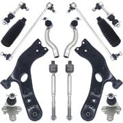 Front Lower Control Arm Ball Joint Tie Rod Kit Replacement For 2006-2018 Toyota RAV4