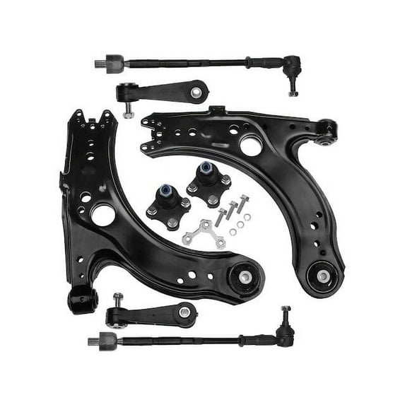 Front Lower Control Arm Ball Joint Tie Rod and Sway Bar Link Kit 8 - Compatible with 1998 - 2000 Volkswagen Beetle 1999