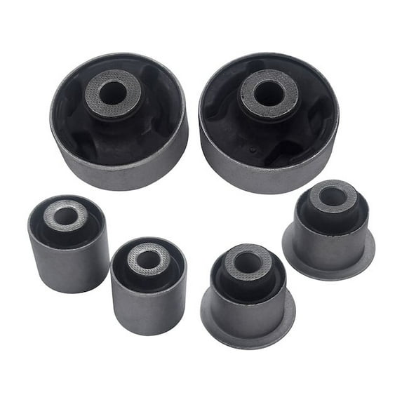 Front Lower Control Arm Bushing Kit - 6 Piece, Left and Right - Compatible with 2003 - 2007 Honda Accord 2004 2005 2006