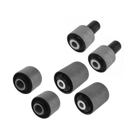 Front Lower Control Arm Bushing Set 6 Piece - Compatible with 2007 - 2012 LS460 RWD 2008 2009 2010 2011