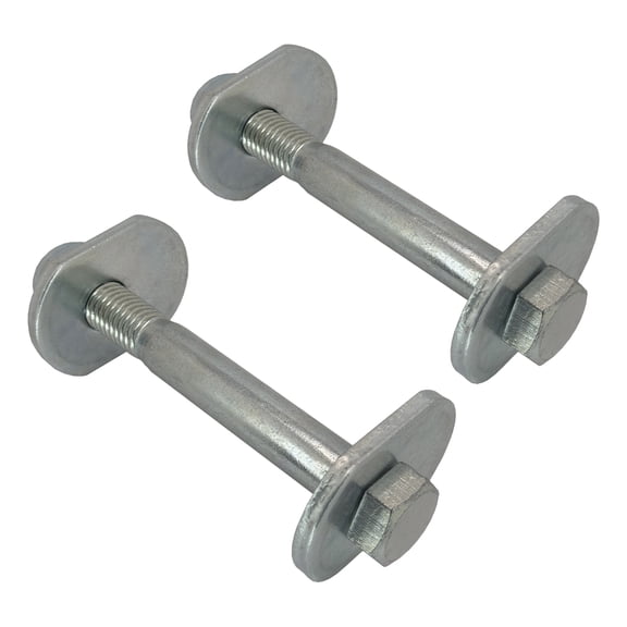 Front Lower Control Arm Cam Bolt Delete Eliminator Kit Compatible with Jeep Wrangler TJ 97-06, Cherokee XJ 84-01, Grand Cherokee ZJ 93-98