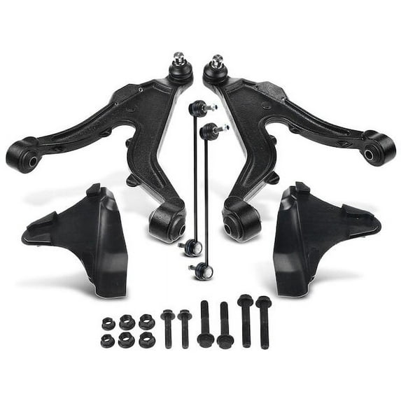 Front Lower Control Arm Kit 4 - Compatible with 1993 - 1997 Volvo 850 - Autopart Premium