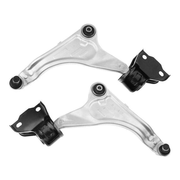 Front Lower Control Arm Kit with Ball Joints - Compatible with 2012 - 2020 Land Rover Range Rover Evoque (with Aluminum Type) 2013 2014 2015 2016 2017 2018 2019