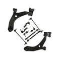 thumbnail image 1 of Front Lower Control Arm Kit with Ball Joints Tie Rods Sway Bar Links (10 Piece) - Compatible with 2004 - 2009 Mazda 3 2005 2006 2007 2008, 1 of 1