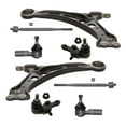 thumbnail image 1 of Front Lower Control Arm + Lower Ball Joints + Tie Rod Ends Outer & Inner Set 8 Pc Fits select: 1992-2001 TOYOTA CAMRY, 1992-2001 LEXUS ES, 1 of 8