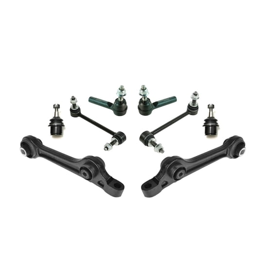 Front Lower Control Arm Rear Position Ball Joints Sway Bar Links Outer Tie Rod Ends Suspension Kit 8 Pc Compatible w/ RWD Models Fits select: 2011-2019 DODGE CHARGER, 2011-2019 DODGE CHALLENGER