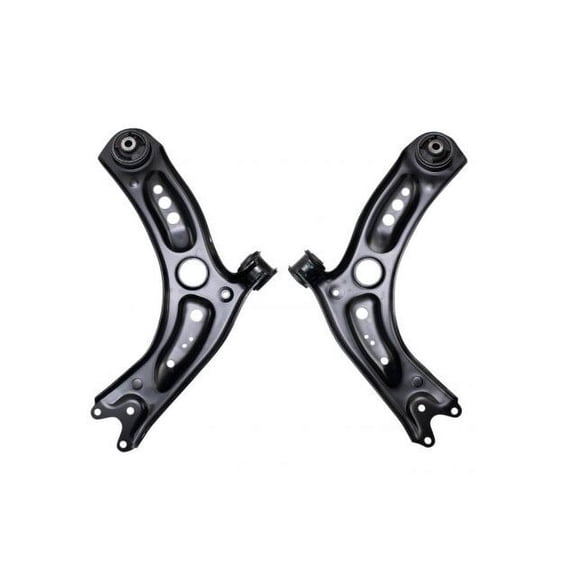 Front Lower Control Arm Set 2 Piece - Compatible with 2017 - 2018 Audi A3 Sportback e-tron