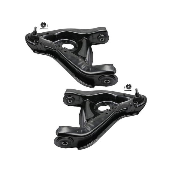 Front Lower Control Arm Set - Compatible with 1992 - 1999 Chevy C2500 Suburban 1993 1994 1995 1996 1997 1998