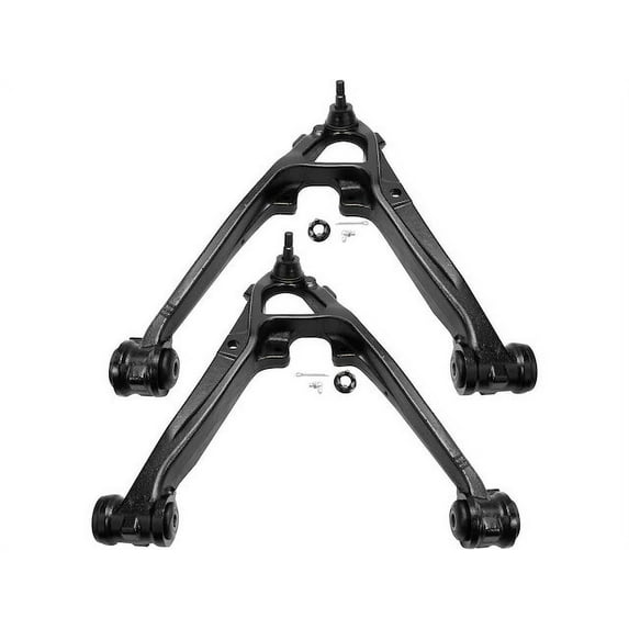 Front Lower Control Arm Set - Compatible with 2007 - 2013 Chevy Avalanche 2008 2009 2010 2011 2012