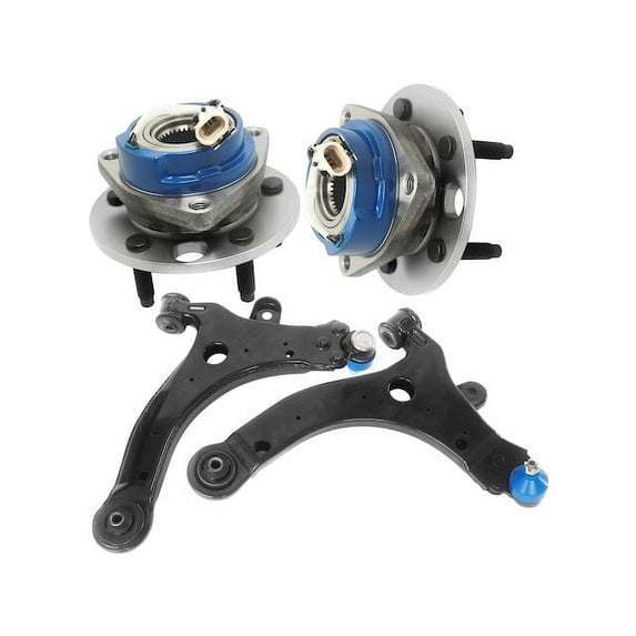Front Lower Control Arm Wheel Hub Ball Joint Kit - Compatible with 1997 - 2001 Cadillac Eldorado - Replacement