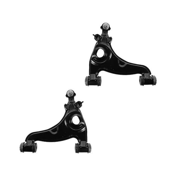 Front Lower Control Arm and Ball Joint Assembly Set 2 Piece - Compatible with 1988 - 1989 Mercedes-Benz 260E