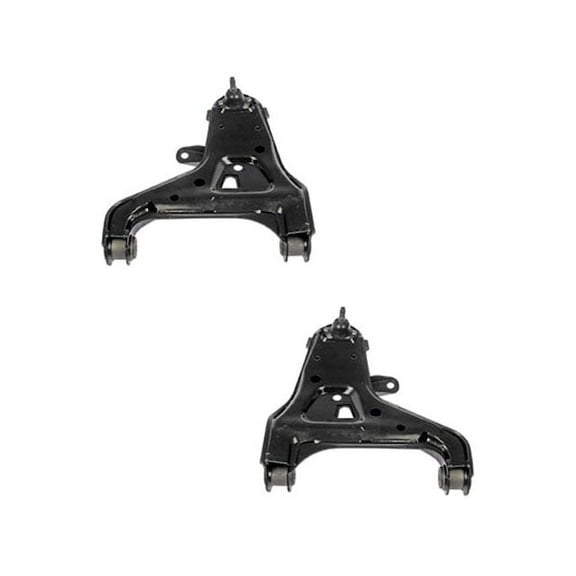 Front Lower Control Arm and Ball Joint Assembly Set 2 Piece - Compatible with 2001 - 2004 Chevy S10 2002 2003