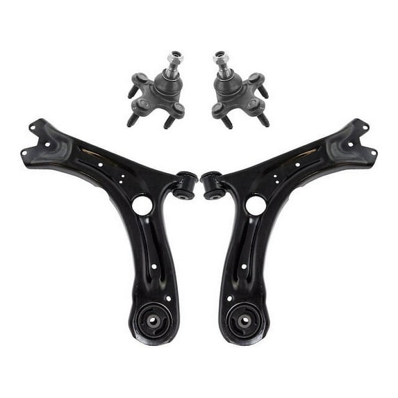 Front Lower Control Arm and Ball Joint Kit 2 Piece - Compatible with 2012 - 2018 Volkswagen Beetle 2013 2014 2015 2016 2017