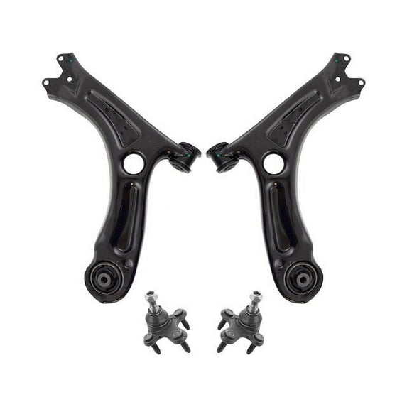 Front Lower Control Arm and Ball Joint Kit 4 Piece - Compatible with 2011 - 2017 Volkswagen Jetta Sedan 2012 2013 2014 2015 2016