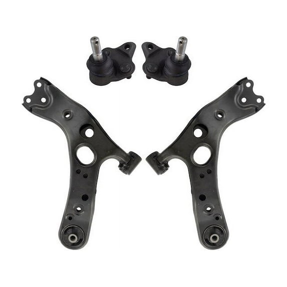Front Lower Control Arm and Ball Joint Kit 4 Piece - Compatible with 2012 - 2015 Toyota Prius Plug-In 2013 2014