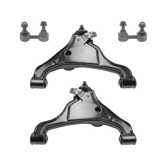 Front Lower Control Arm and Sway Bar End Link Kit - Compatible with 2005 - 2015 Nissan Xterra 2006 2007 2008 2009 2010 2011 2012 2013 2014