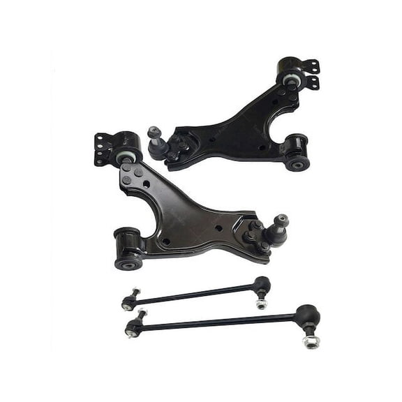 Front Lower Control Arm and Sway Bar End Link Kit - Compatible with 2012 - 2016 Chevy Traverse 2013 2014 2015