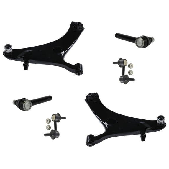 Front Lower Control Arms Ball Joint Tie Rods & Links fits 08-13 Subaru Forester