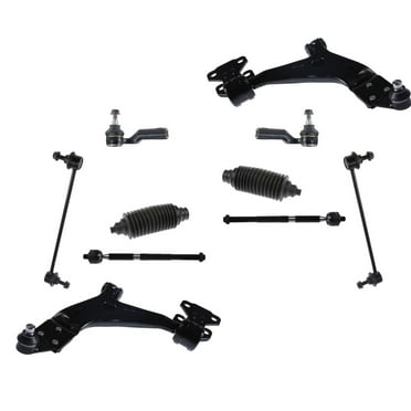 Detroit Axle 6-Piece Front Suspension Kit For 2013-2018 Ford Escape – Lower Control Arms W/ Ball Joints & Tie Rods