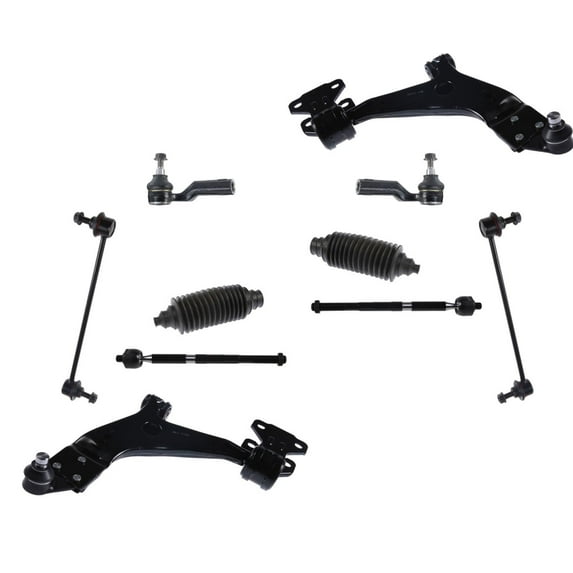 Front Lower Control Arms Ball Joints Tie Rods Links Fits 13-2018 Ford Escape