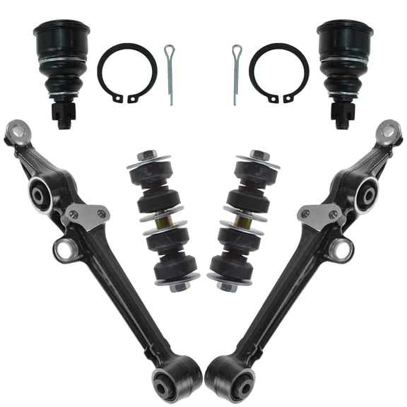 Front Lower Control Arms & Ball Joints with Sway Links for Honda Acura PSA64552 Fits select: 1994-1997 HONDA ACCORD, 1995-1998 HONDA ODYSSEY