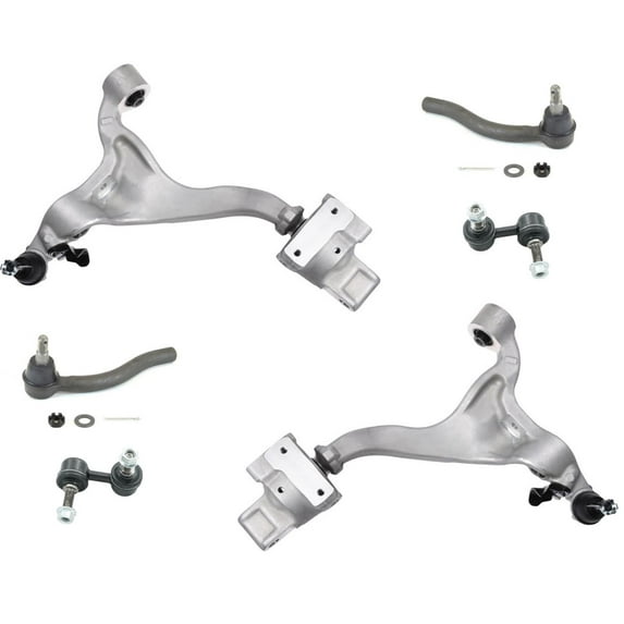 Front Lower Control Arms Bushings For All Wheel Drive 08-12 Infiniti EX35 AWD