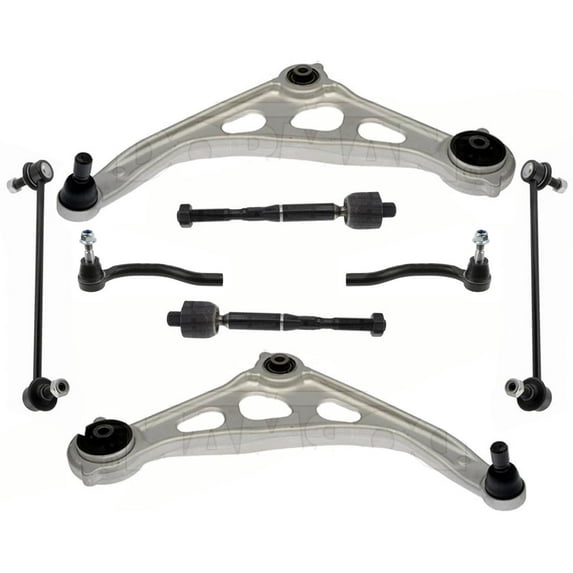 Front Lower Control Arms Inner Outer Tie Rod & Links For Nissan Altima 19-2022