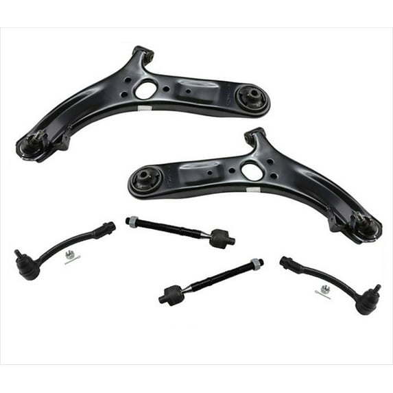 Front Lower Control Arms Inner Outer Tie Rods for Hyundai Accent 12-17