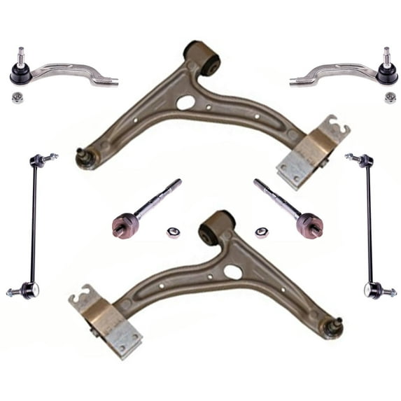 Front Lower Control Arms Tie Rods & Links For Mercedes Benz CLA200 2013-2019