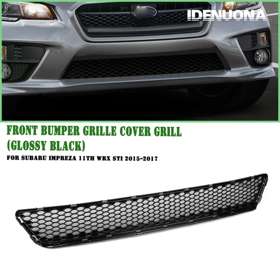 Front Lower Grill Insect Prevention For Subaru Impreza WRX STI 2015-2017 Black